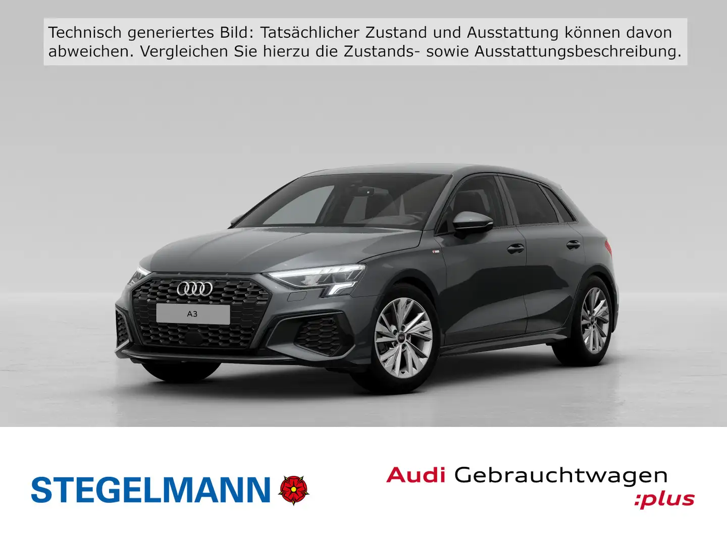 Audi A3 35 TFSI S-tronic S-Line *LED*Navi*A Grau - 1