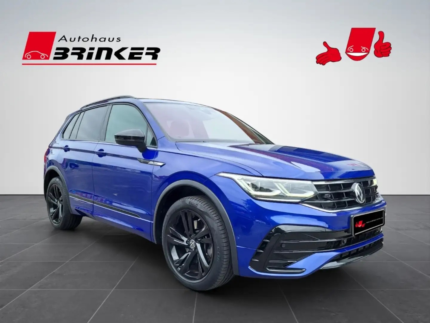 Volkswagen Tiguan R-Line 4Motion 2.0 TDI  HUD AD StandHZG AHK-kl. Blau - 1