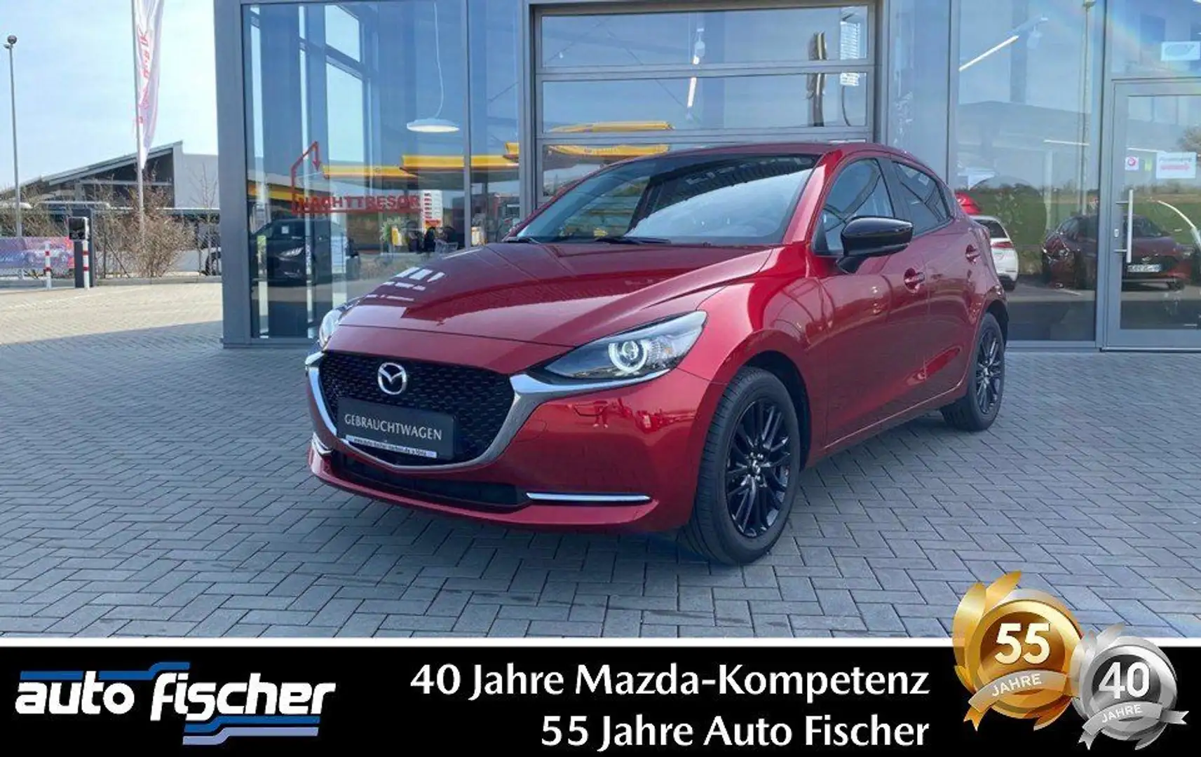 Mazda 2 1.5 (90PS) Schalter Homura Touring-Paket Sitzh Rood - 1