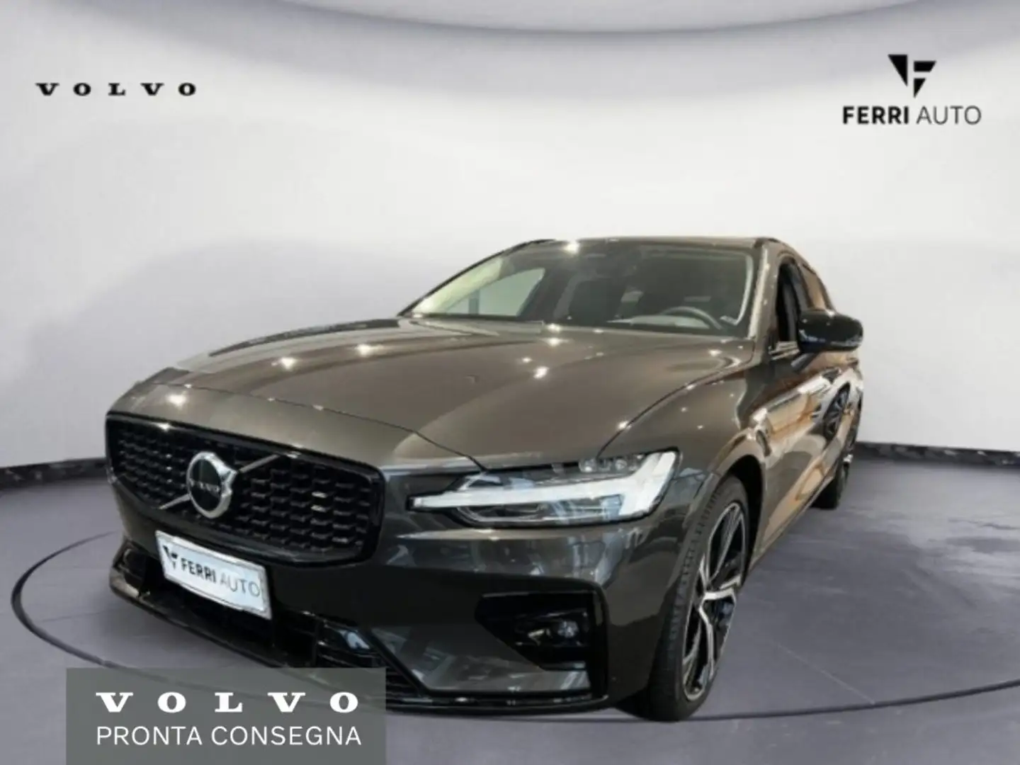 Volvo V60 B4 (d) automatico Plus Dark Šedá - 1