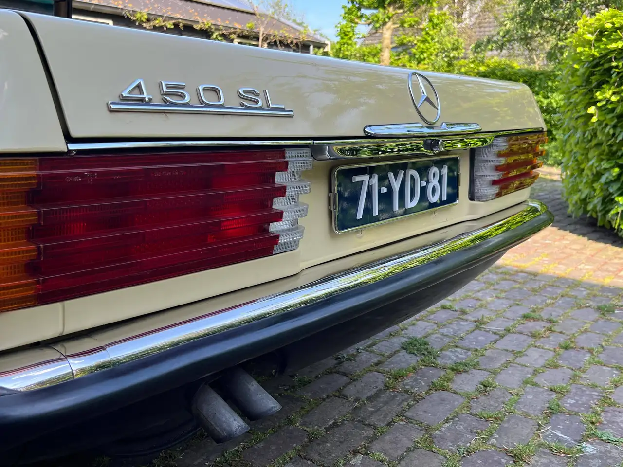 Mercedes-Benz 450 Uitzonderlijk goed onderhouden Mercedes-Benz 450 SL uit 1974, foto 11