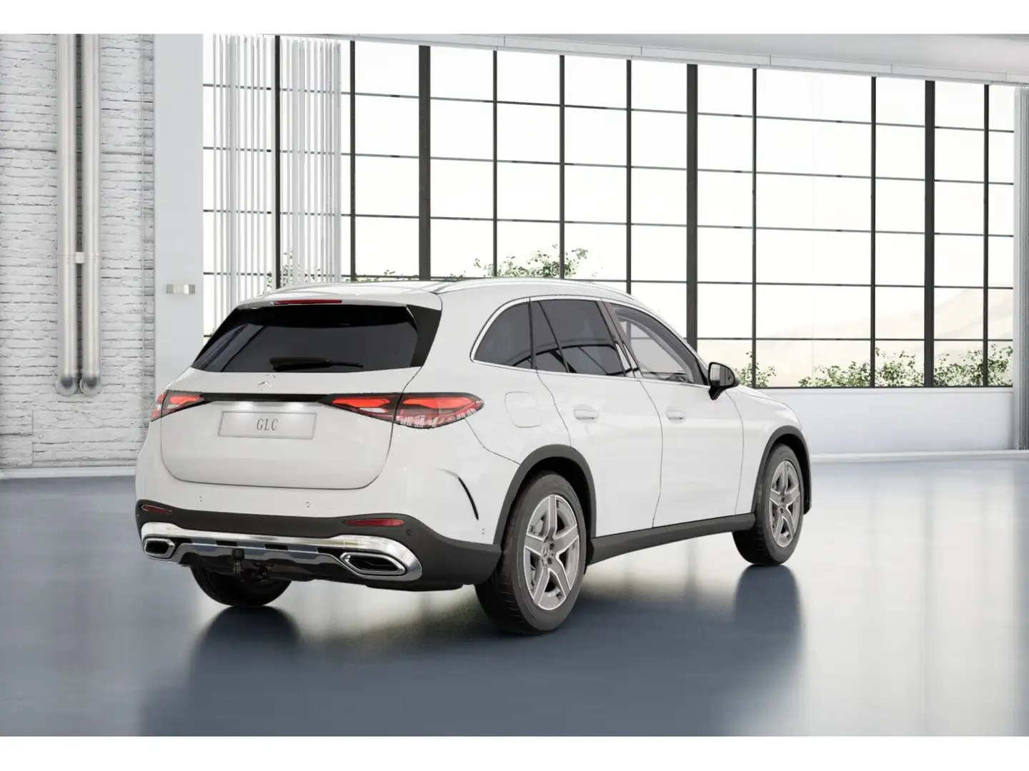 Mercedes-Benz GLC 220 d 4M AMG-Sport/360/Pano/AHK/Distr/Memo Weiß - 2