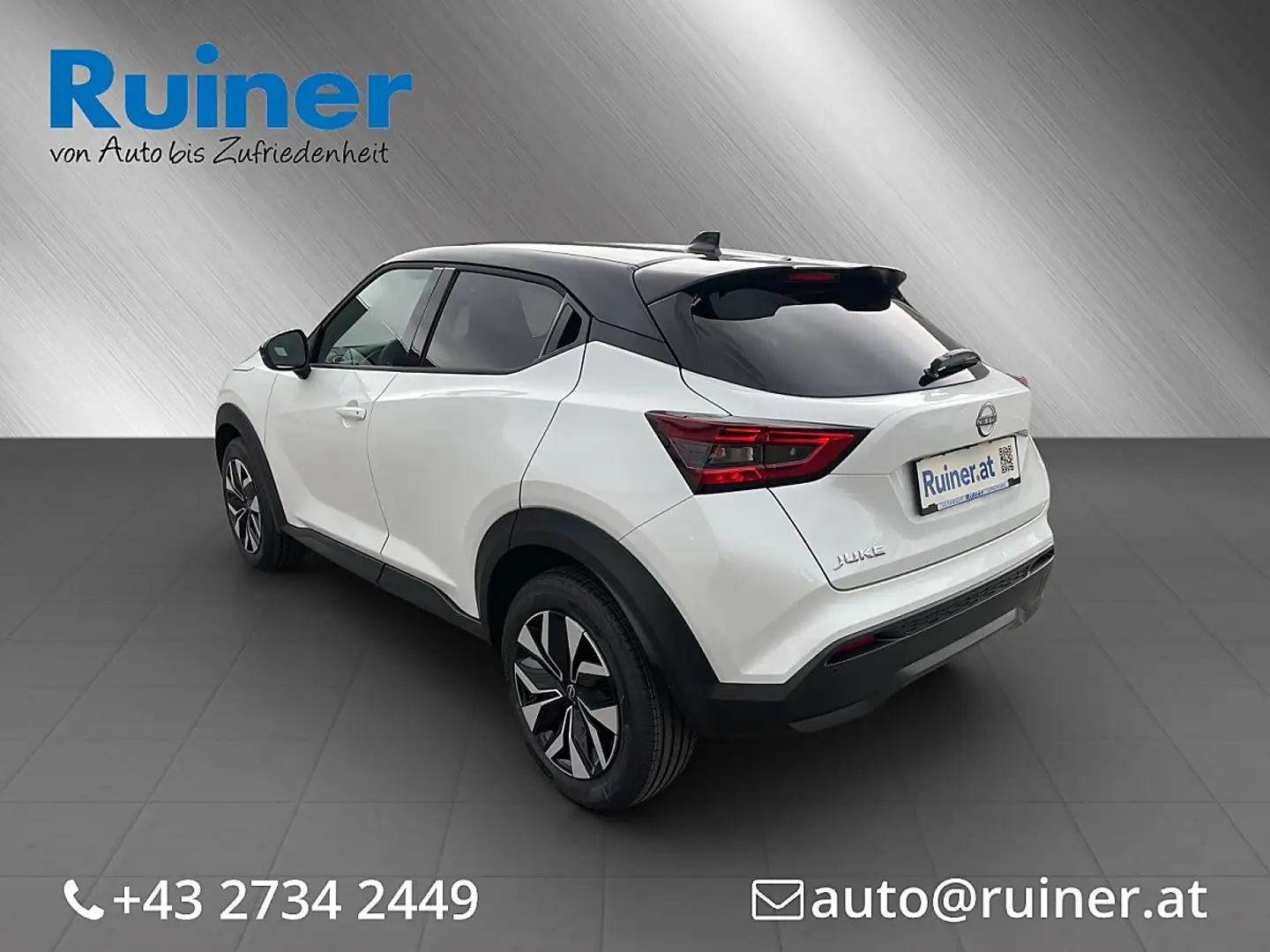 Nissan Juke 1,0 DIG-T N-Connecta       "Tageszulassung" Weiß - 2