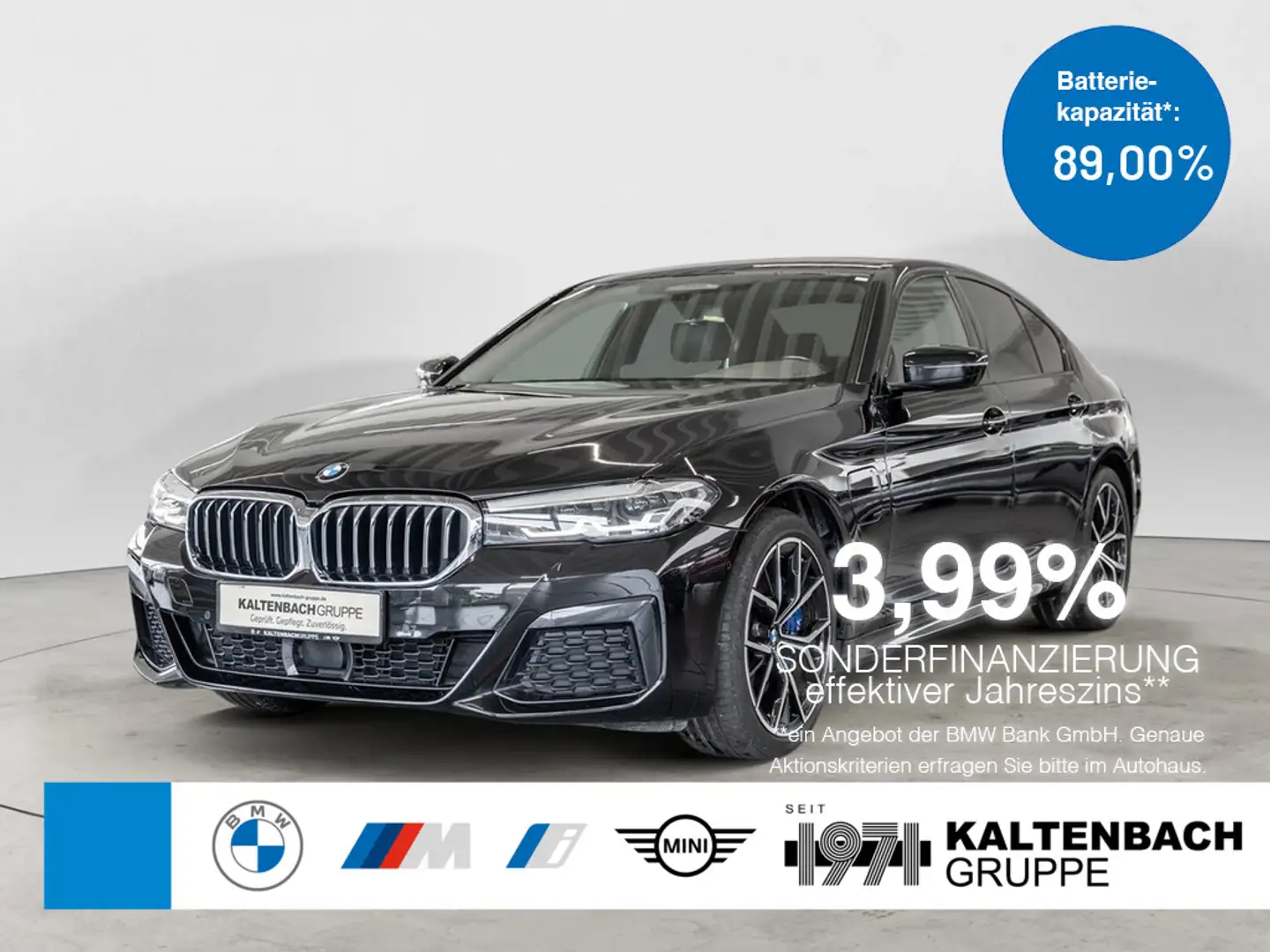 BMW 545 e xDrive M-Sport FACEL. LED ACC NAVI SHZ Noir - 1