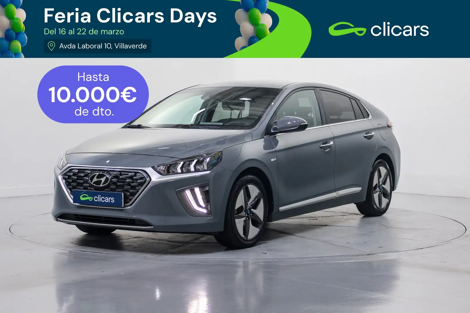 Hyundai IONIQ HEV 1.6 GDI Tecno Grau - 1