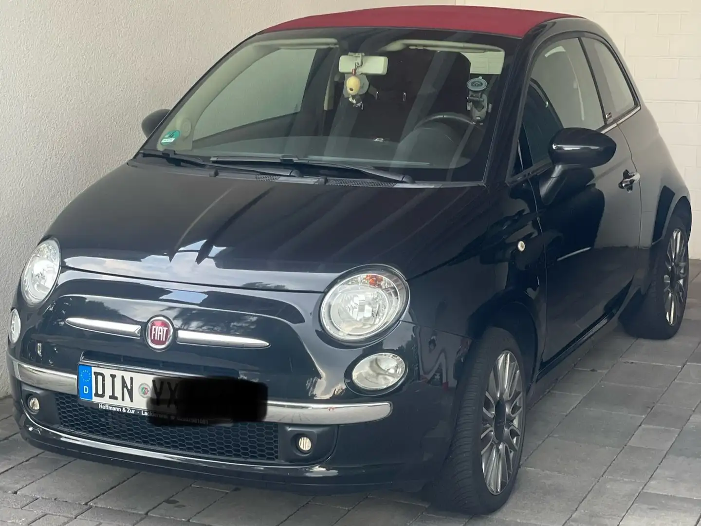 Fiat 500C 500 C 1.2 Cult Schwarz - 1