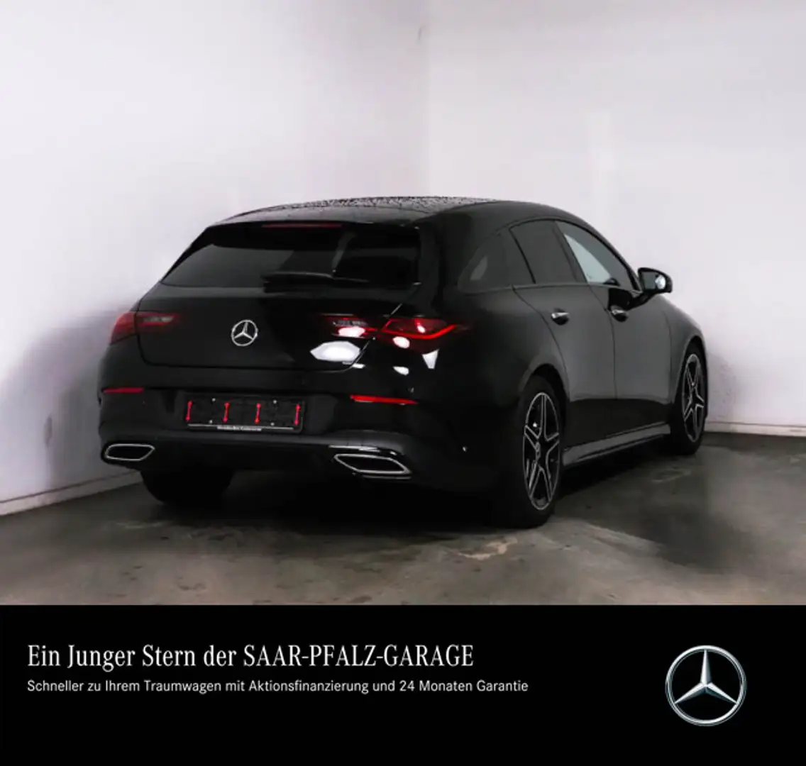 Mercedes-Benz CLA 200 CLA 200 SB *AMG*NIGHT*NAVI*DISTR*MULTIBEAM*360°* Zwart - 2