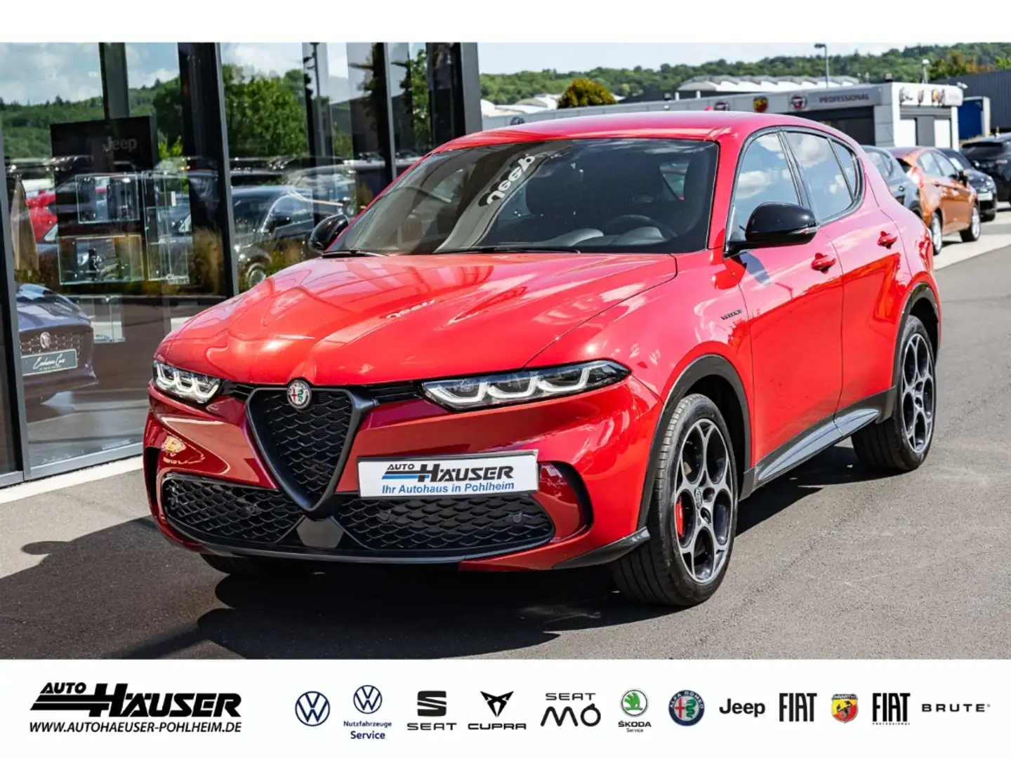 Alfa Romeo Tonale Veloce 1.5 VGT Mild Hybrid EL. HECKKL. BREMBO NAVI Красный - 1