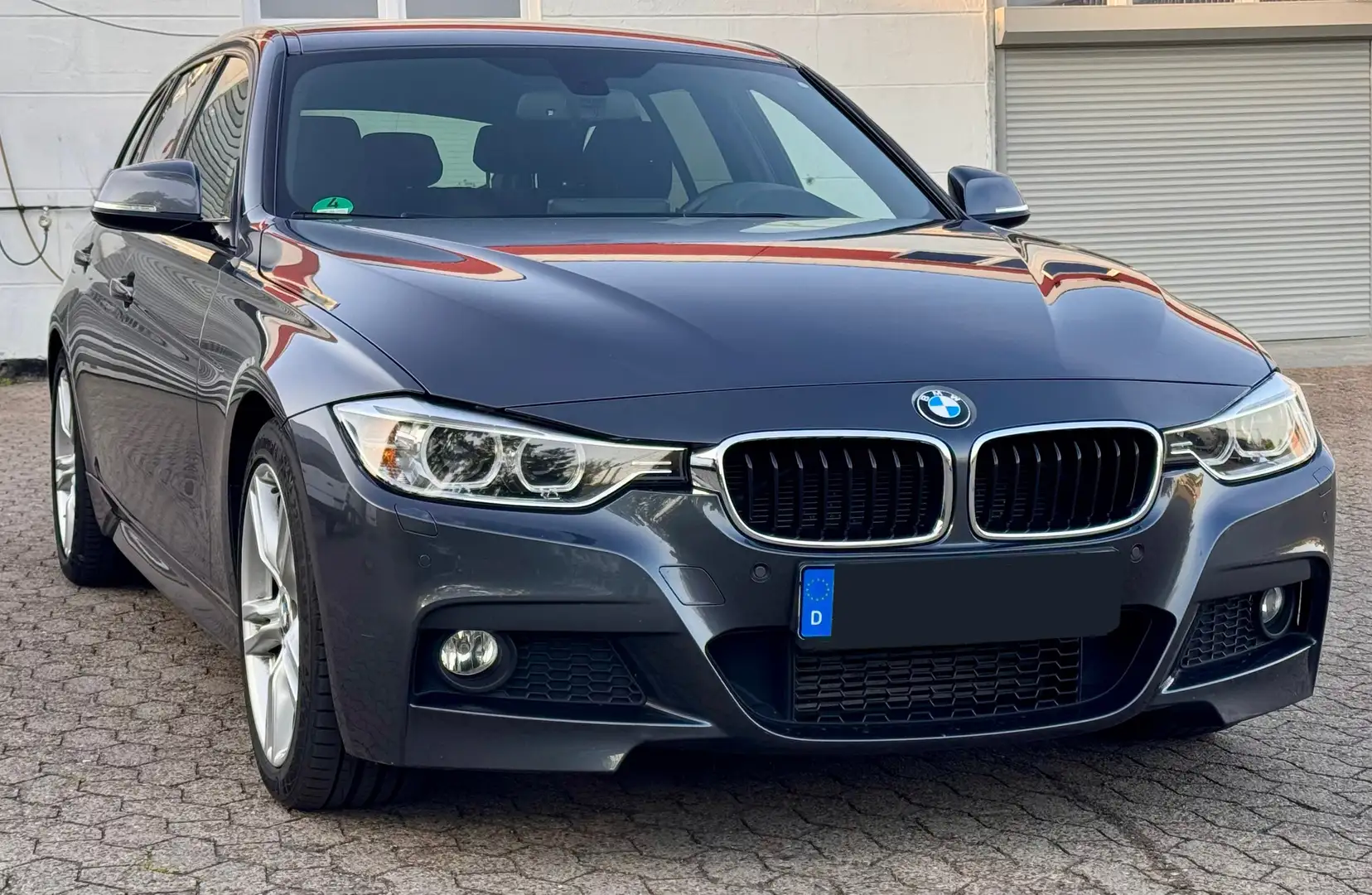BMW 328 328i M-Sport,2 Bes.Nichtraucher,8Fach,neue Reifen Grigio - 1