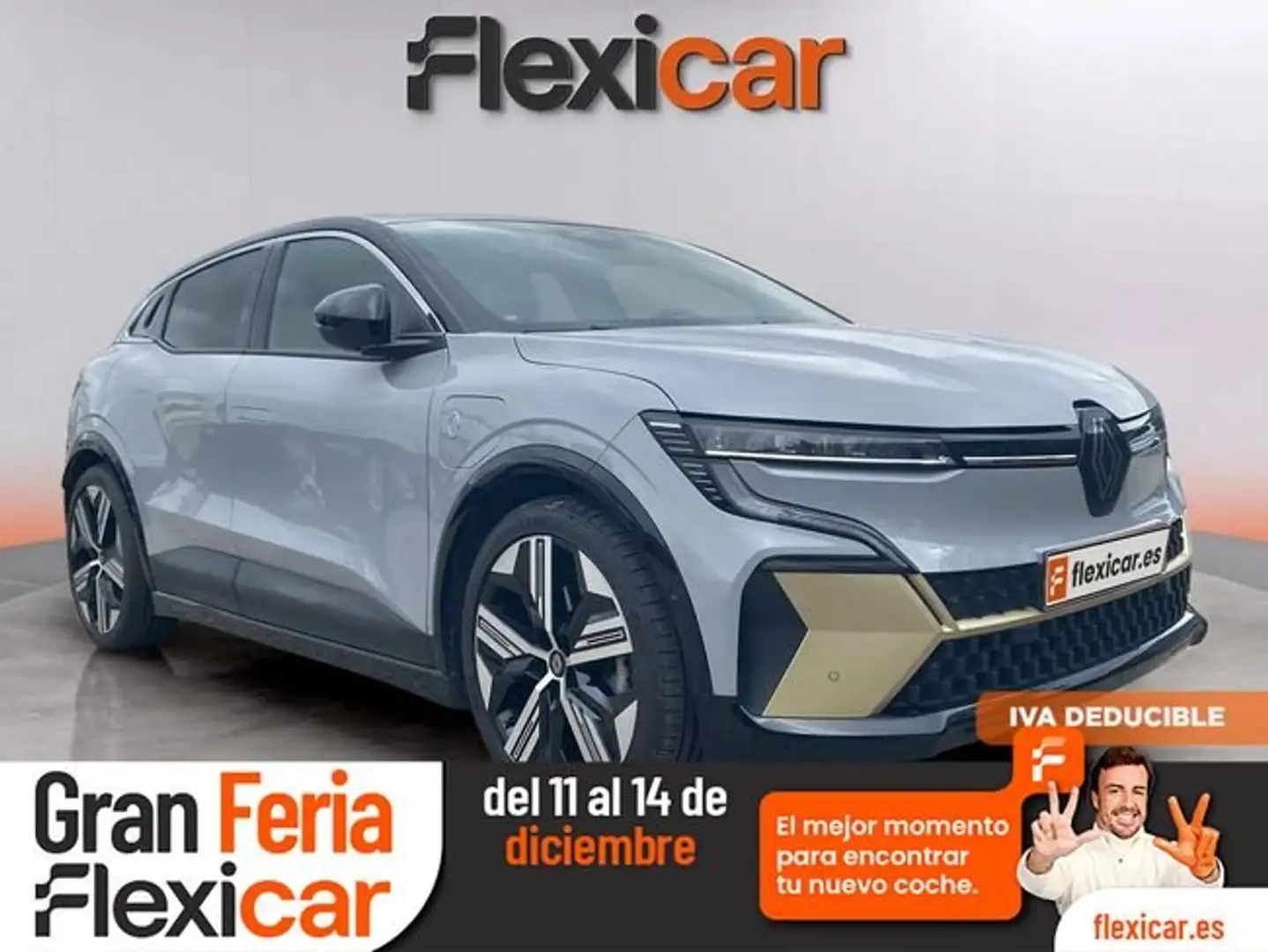 Renault Megane Techno EV60 160kW (220CV) super ch. Gris - 1