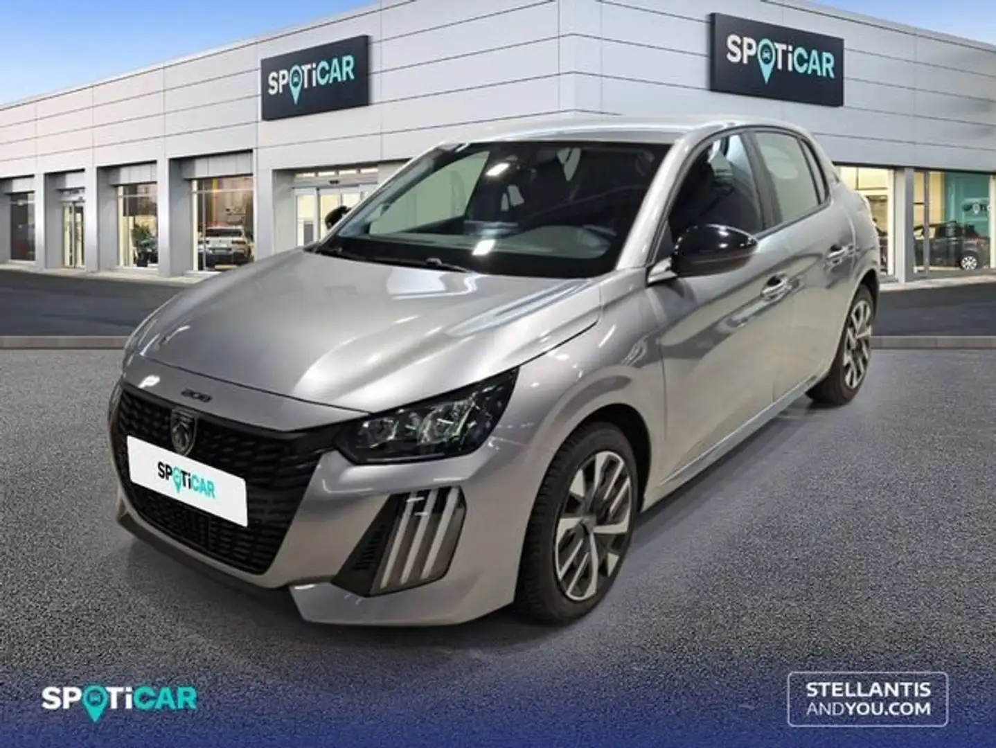 Peugeot 208 HYBRID 110 eDCS6 Style Gris - 1