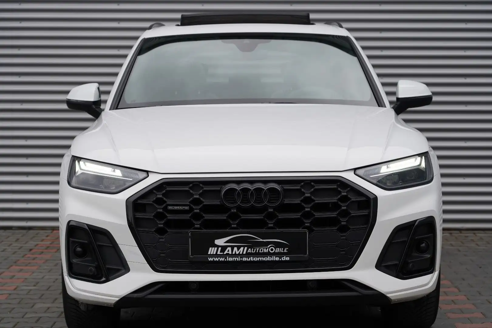Audi Q5 40 TDI quattro S line PANO NAPPA HUD AHK KEY Weiß - 2