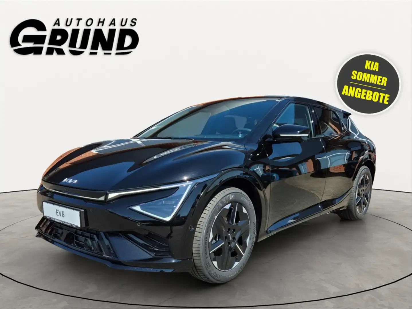 Kia EV6 PE GT-line 84 RWD | WP | ASS+ | SOUND | Schwarz - 1