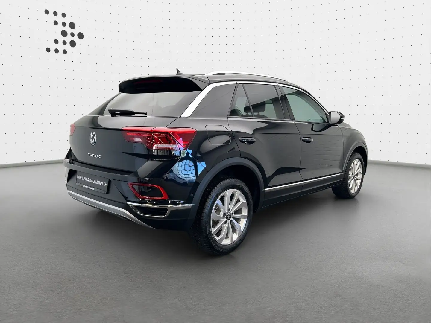 Volkswagen T-Roc T-ROC 1.5 TSI DSG STYLE*LED*AHK*PDC*SHZ*NAVI*KLI Schwarz - 2