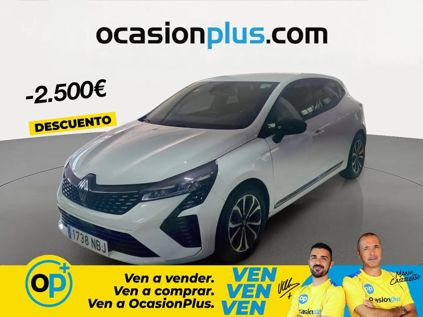 Renault Clio TCe Techno 67kW Blanco - 1