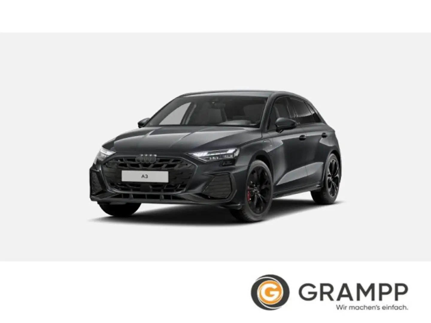 Audi A3 S line 45 TFSI e NAVI+KAMERA+LED+BT Grau - 1