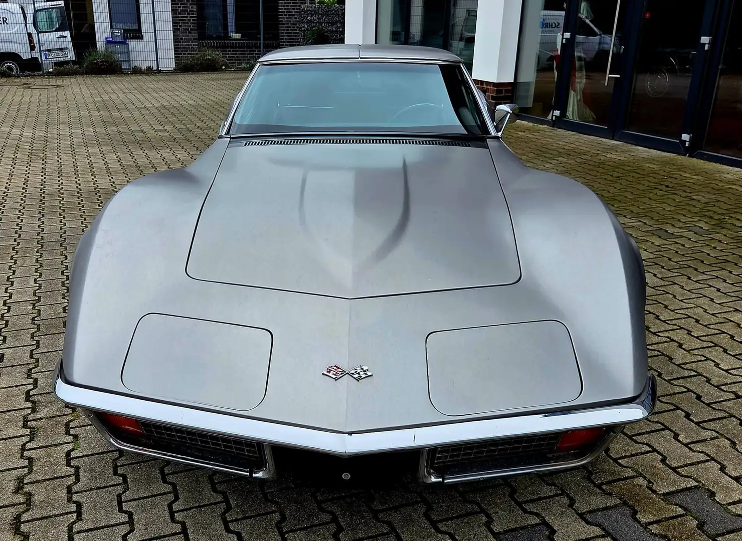 Corvette C3 Chrommodell mit H-Kennzeichen Silber - 2