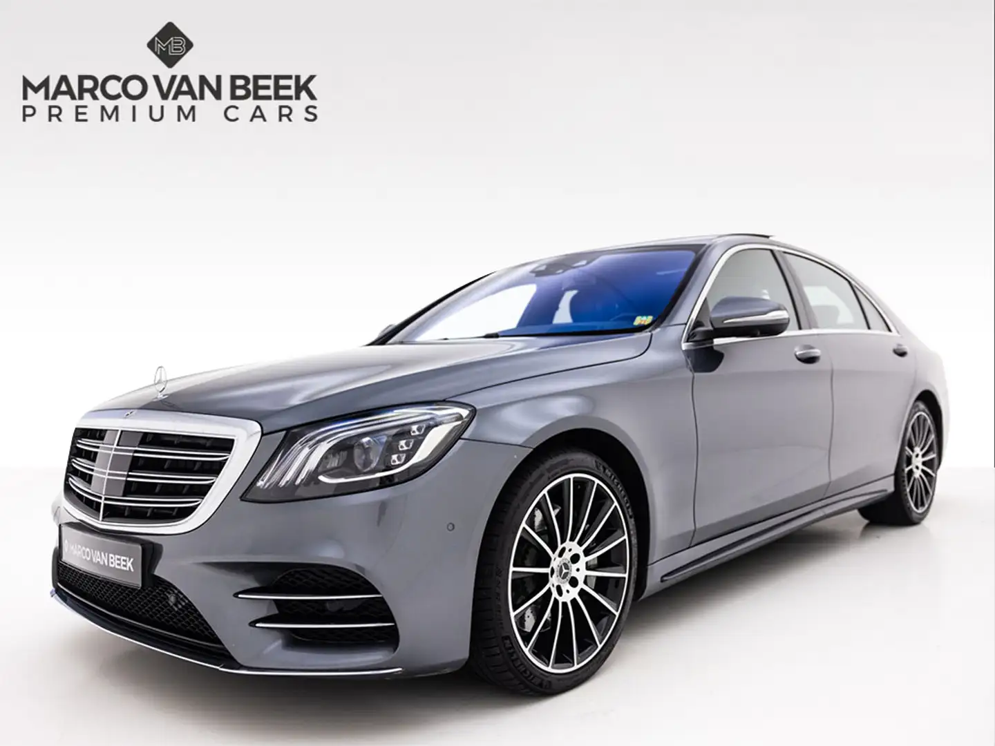 Mercedes-Benz S 400 400d 4Matic Lang | Pano | Stoelventilatie 4X | Dis Grijs - 1