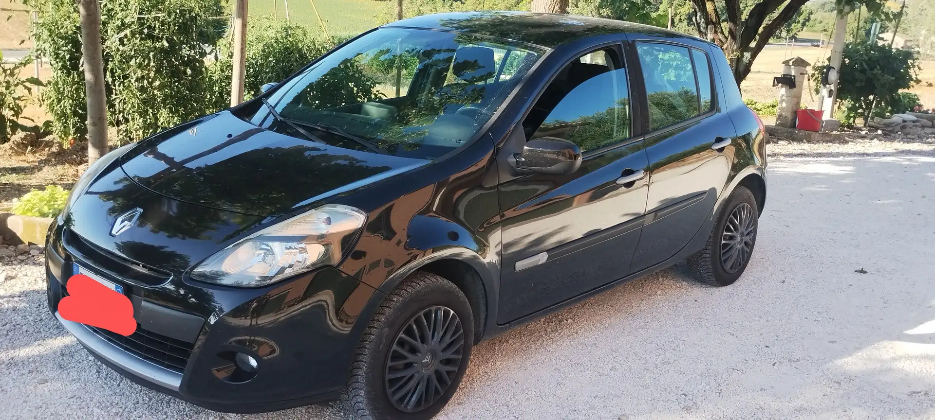 Renault Clio Clio III 2009 5p 1.2 16v Dynamique Nero - 2
