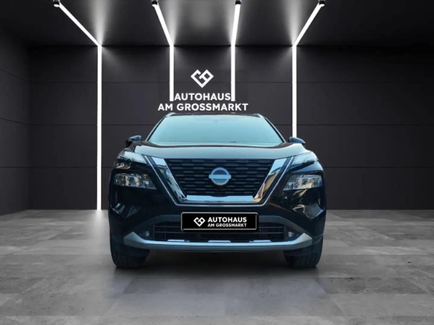 Nissan X-Trail Tekna 1.5 VC-T Leder 7-Sitze Navi Panorama 360 Kam Siyah - 1