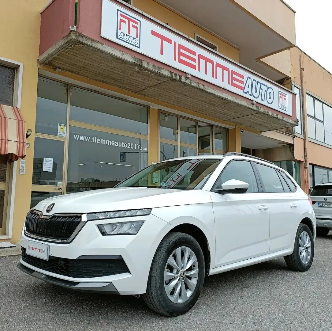Skoda Kamiq Kamiq 1.0 g-tec Ambition 90cv Bianco - 1
