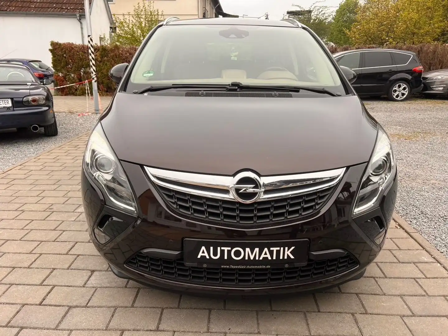 Opel Zafira Tourer T.LEDER NAV KAM AHK 7SITZ AUTOMATK Marrón - 2