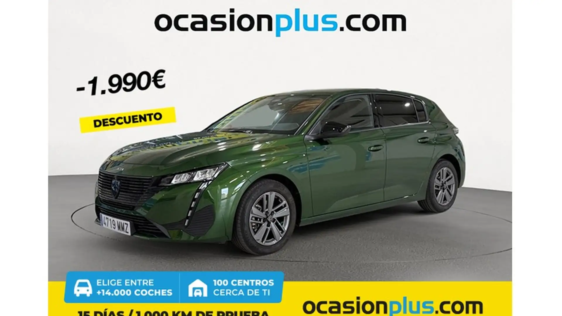 Peugeot 308 1.2 PureTech S&S Active Pack 130 Verde - 1