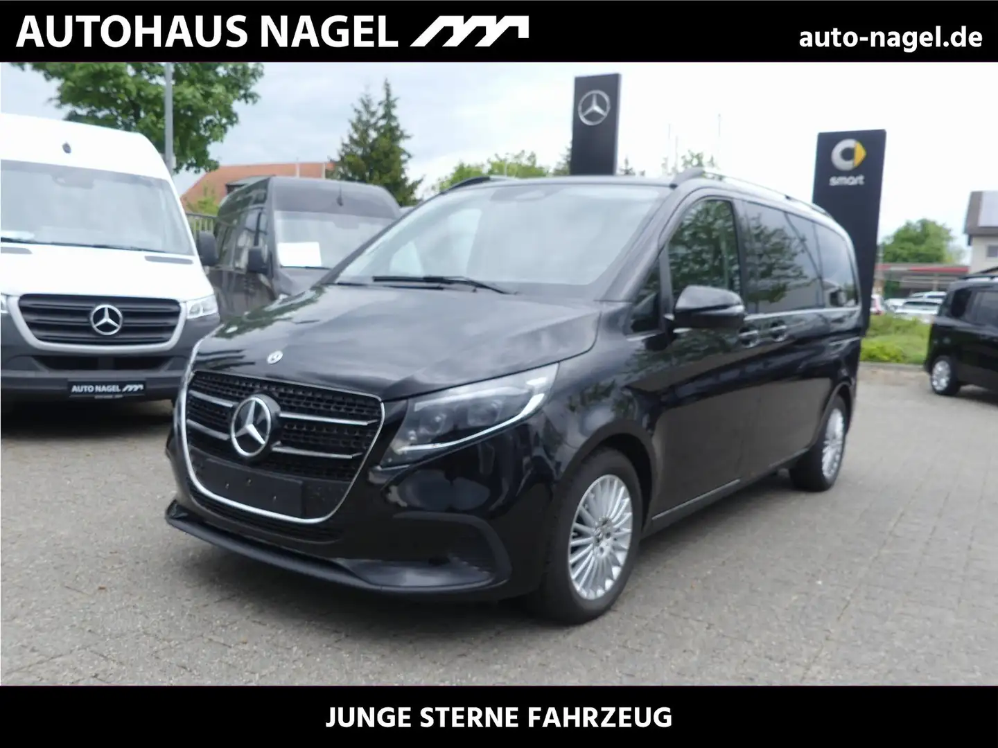 Mercedes-Benz V 220 d Style kompakt DISTRONIC Navi MBUX AHK Schwarz - 1