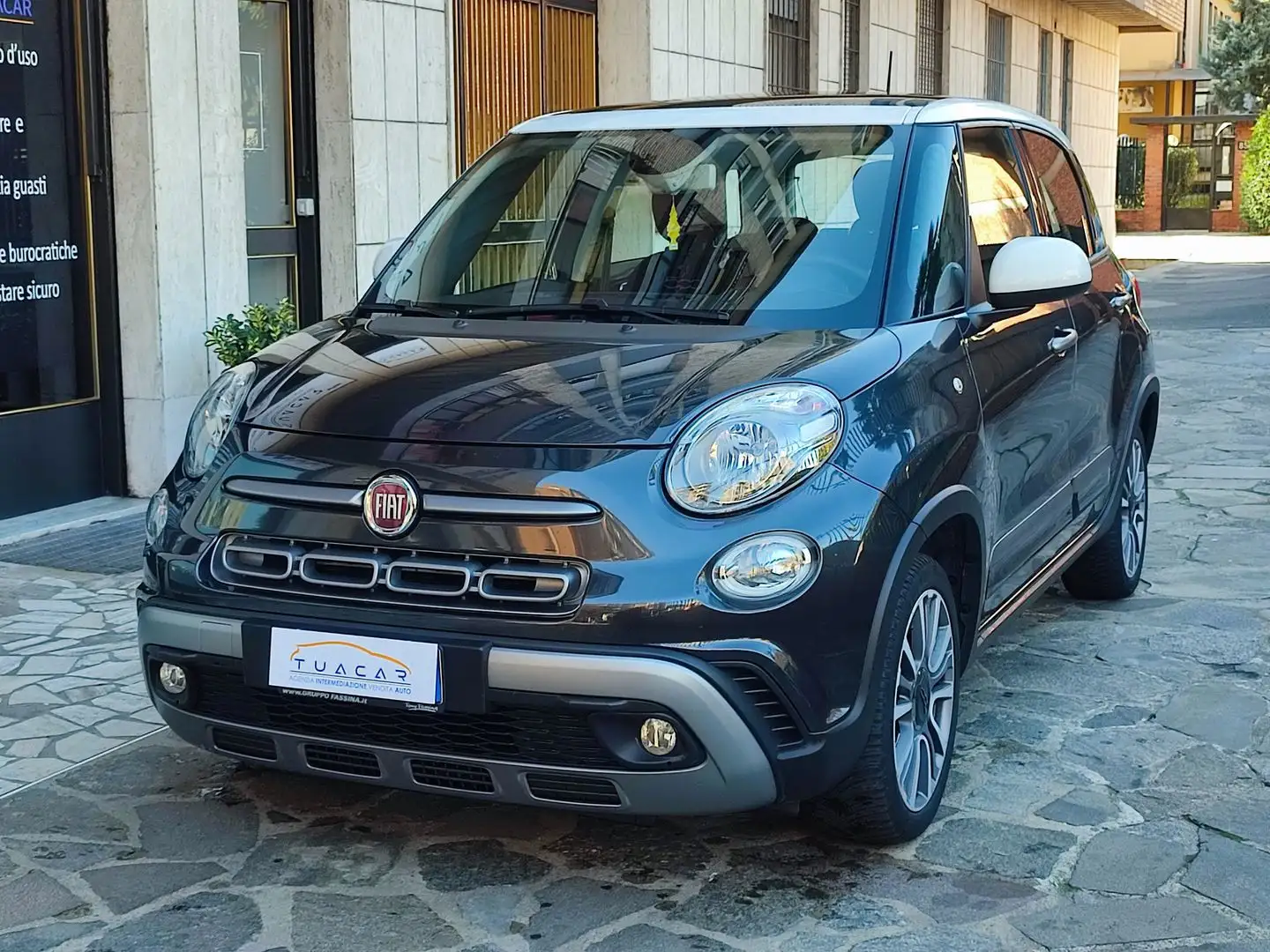 Fiat 500L 1.4 95cv 16V Lounge Gris - 2