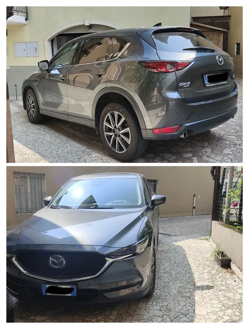 Mazda CX-5 CX-5 2.2 Exclusive awd 175cv auto Grigio - 2