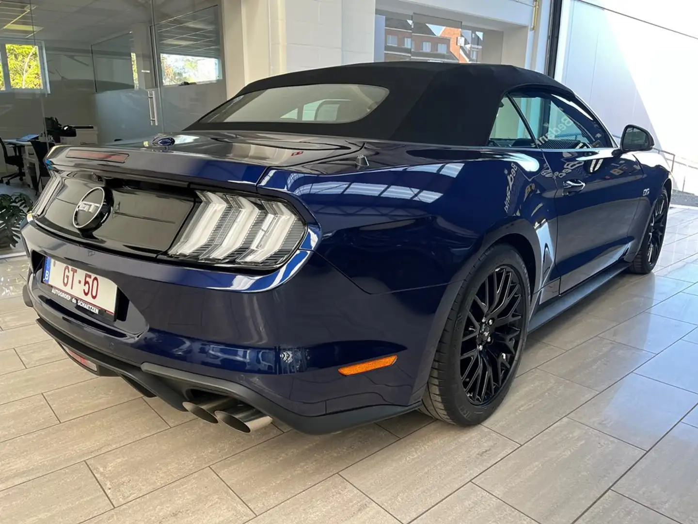 Ford Mustang V8 GT AUTOMAAT*NIEUWSTAAT*CABRIO* Bleu - 2