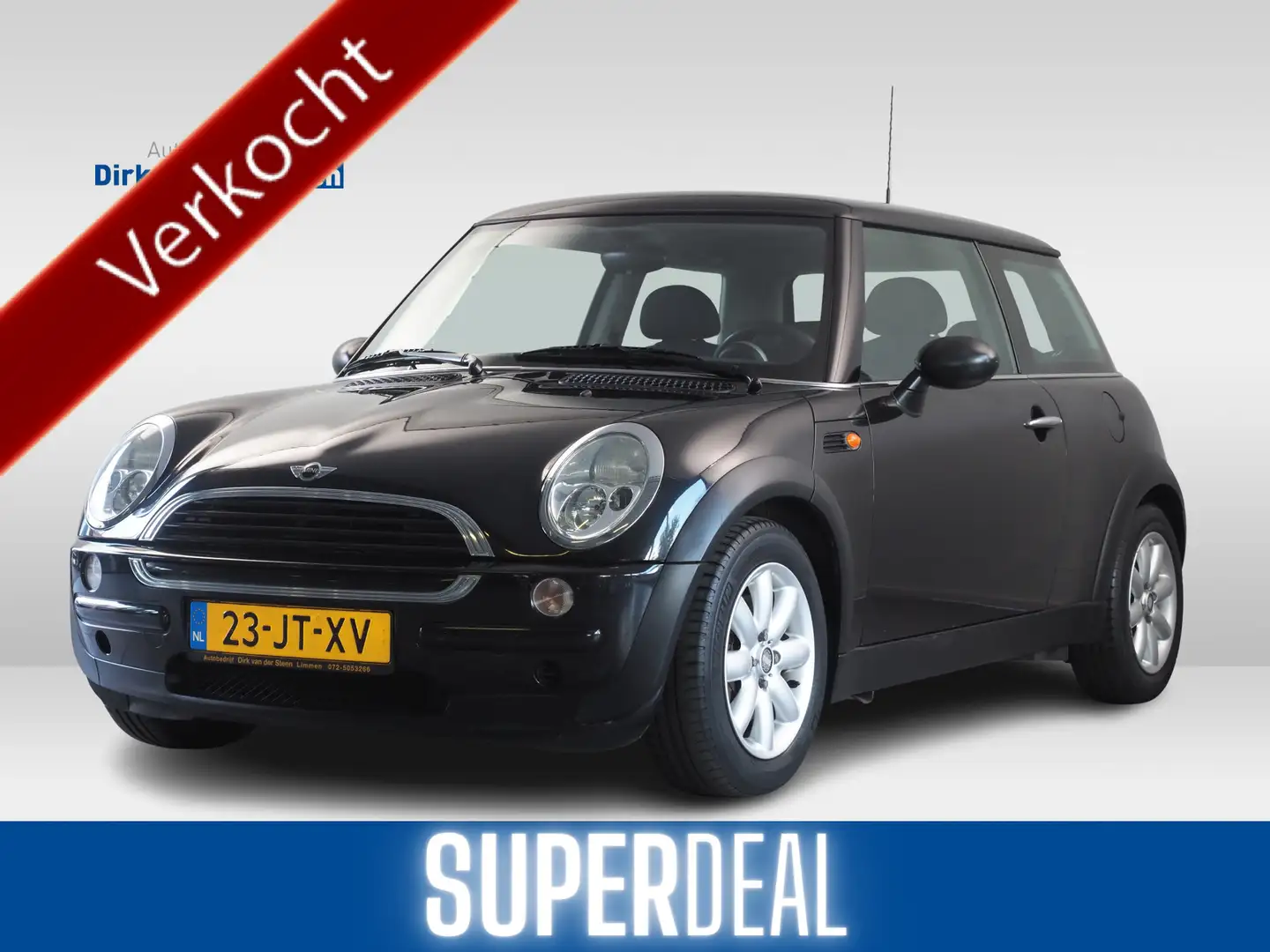 MINI One Mini 1.6 Unieke leuke mini Noir - 1
