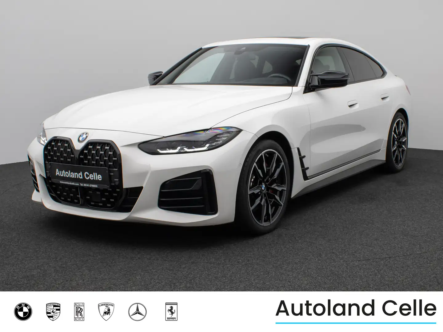 BMW 440 xD Gran Coupé Glasdach Kamera HUD DAB H K Weiß - 1