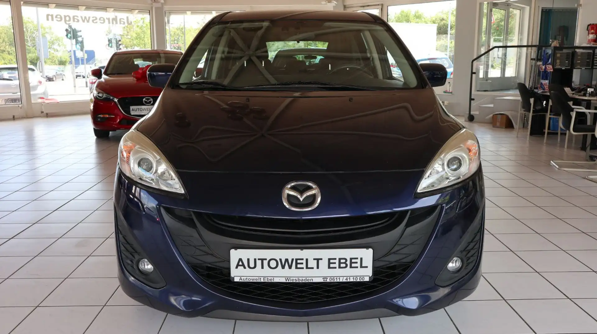 Mazda 5 150PS AUTOMATIK AHK XEN STANDH. EXPORT-GEWERBE Blu/Azzurro - 2