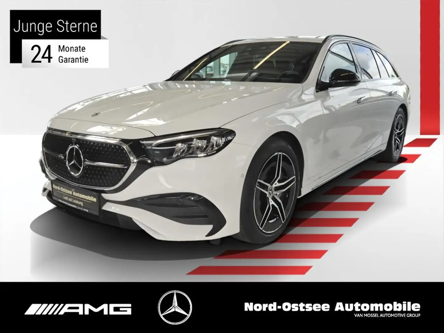 Mercedes-Benz E 300 de T AMG ADV. NIGHT AHK DISTRO KEYLESS LED Wit - 1