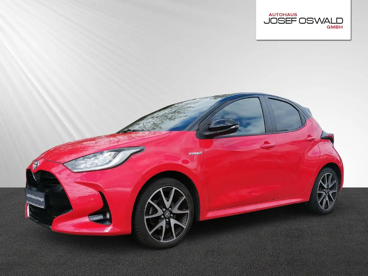 Toyota Yaris Hybrid Premiere Edition Orange - 1