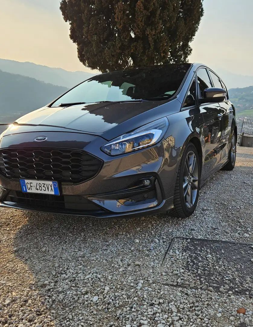 Ford S-Max S-Max II 2015 2.5 full hybrid ST-Line 190cv 7p Grigio - 1