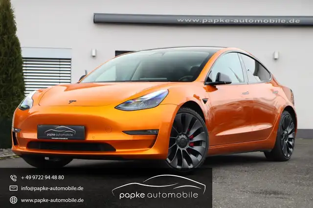 Tesla Model 3 Performance AWD +FSD+MwSt+20ZOLL+PREMIUM+