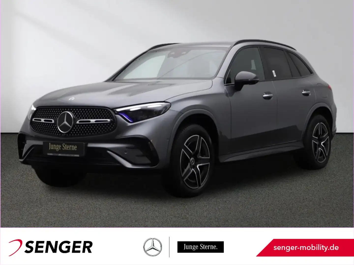 Mercedes-Benz GLC 300 de 4M AMG Digital-Light AHK 360°-Kamera Grigio - 1