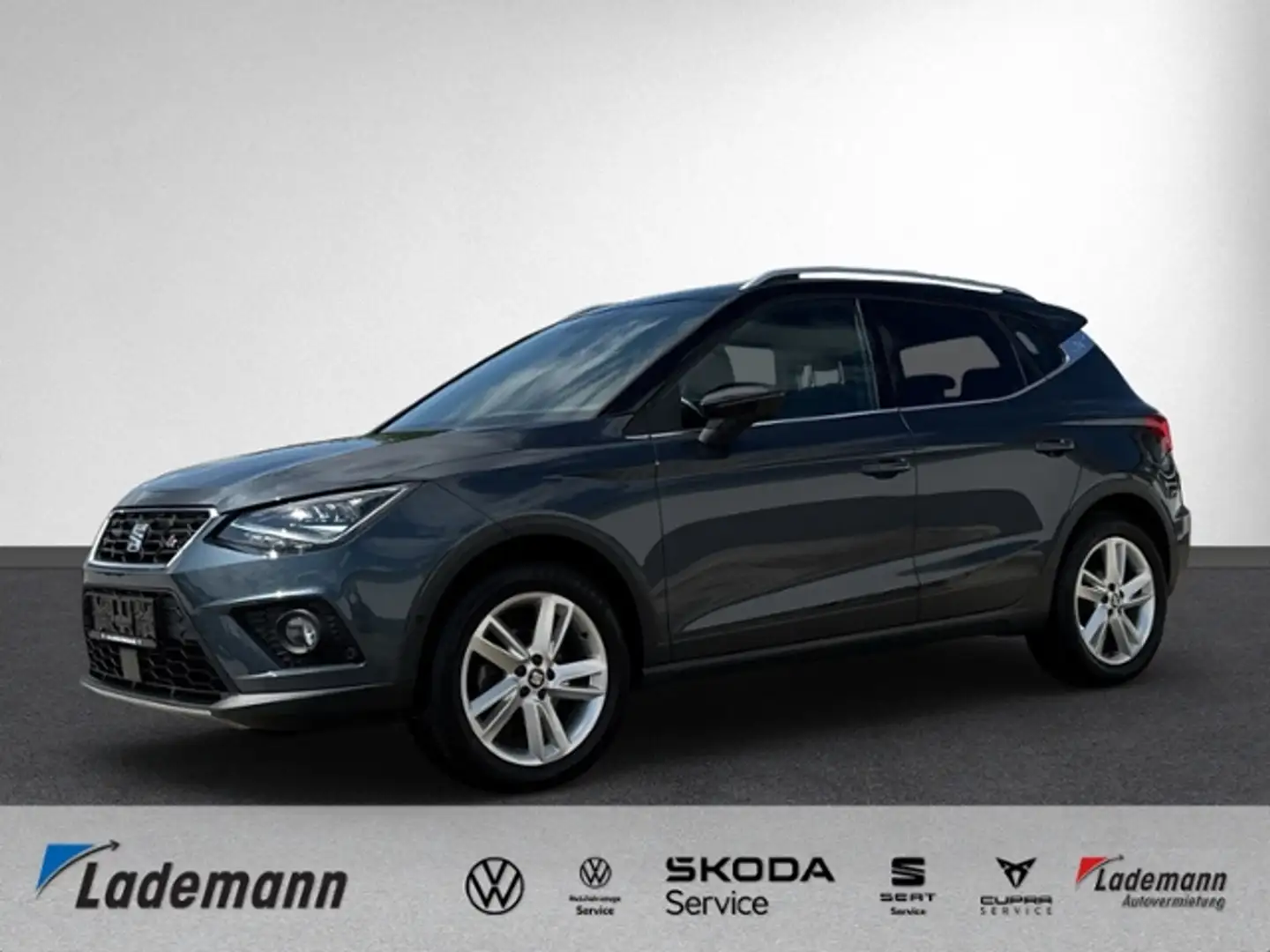 SEAT Arona 1.0 TSI FR LED+NAVI.+KLIMA+AHK+RFK+ACC+SHZ Grau - 1
