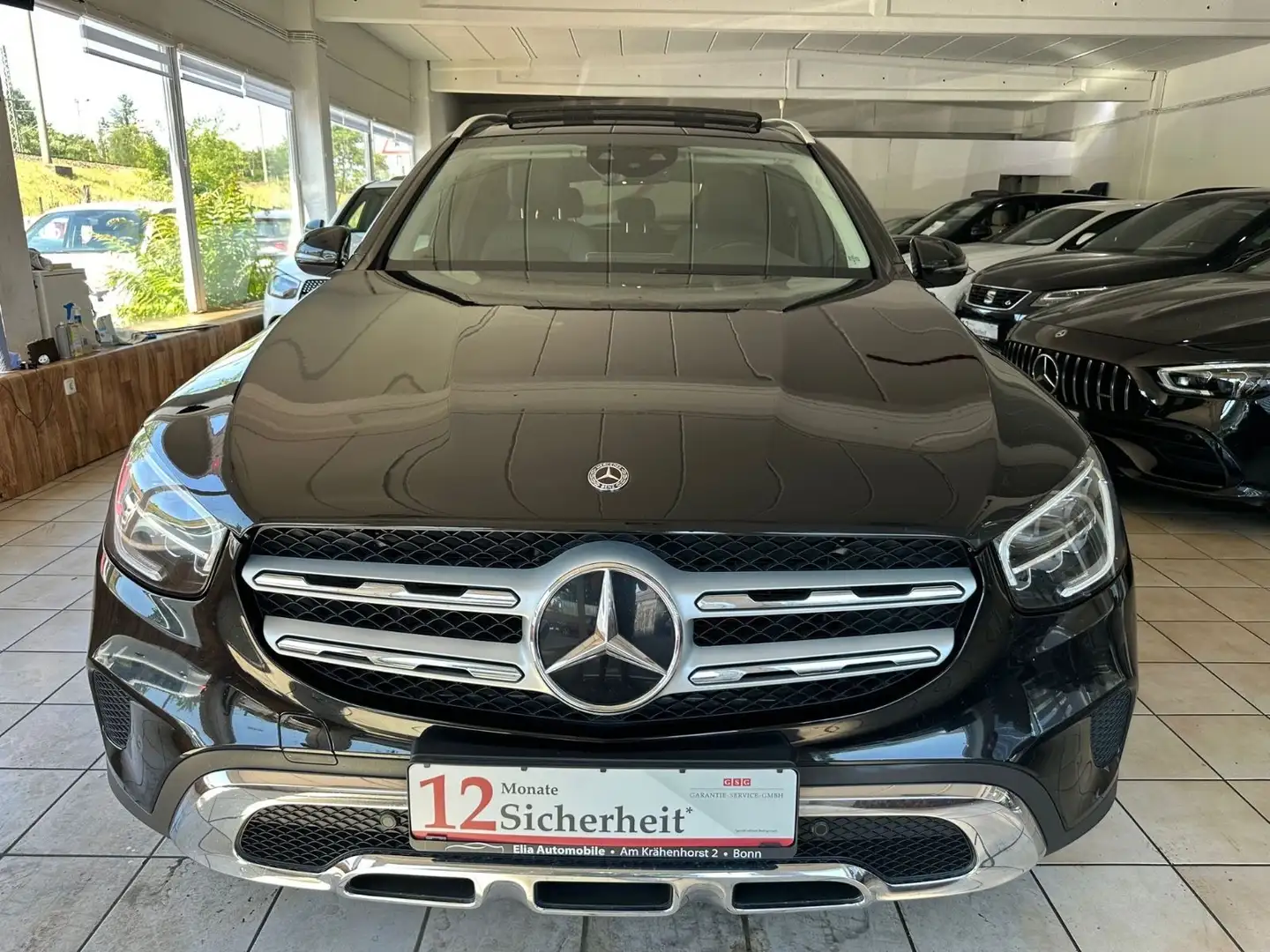 Mercedes-Benz GLC 300 de AMG Hybrid Diesel AHK Netto=26000.-eu Schwarz - 1
