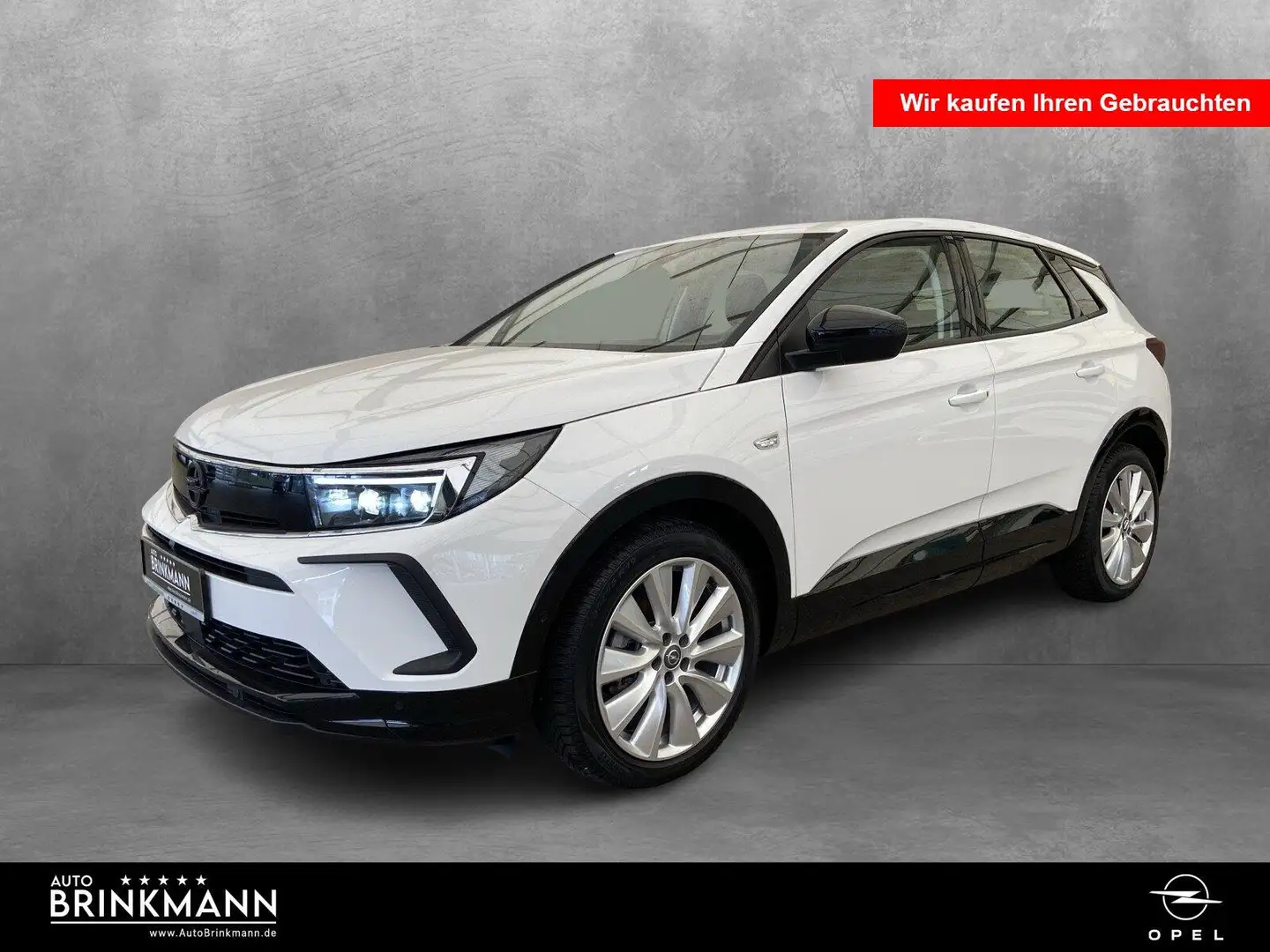 Opel Grandland Grandland (X) 1.2 Mild-Hybrid GS Line (EURO 6e) Blanc - 1