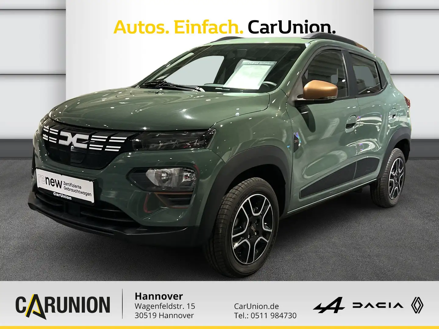 Dacia Spring Extreme ELECTRIC 65 Grün - 1