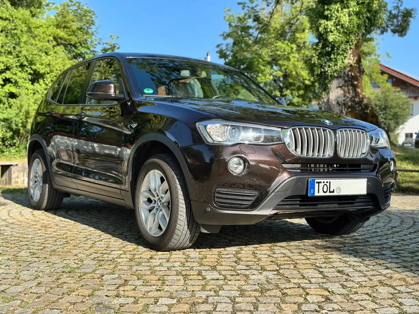 BMW X3 X3 xDrive20d Euro 6, Leder Panorama CarPlay Brun - 1