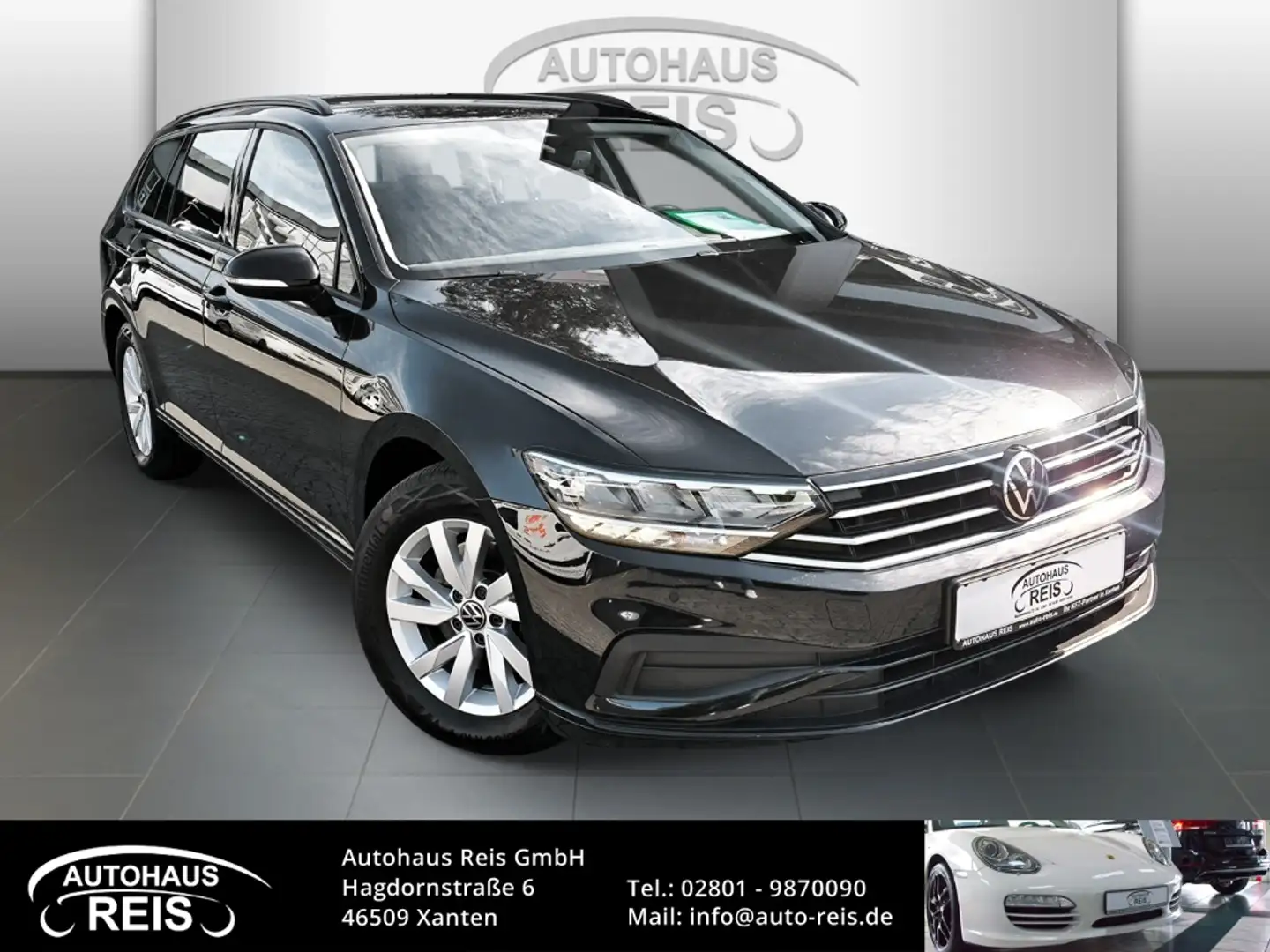Volkswagen Passat Variant 2.0 TDI AHK LED APPLE/ANDROID NAVI SITZHZG.PDC VO. Schwarz - 1