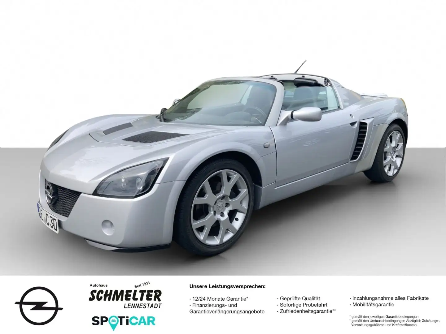 Opel Speedster 2.0 16V Turbo  Leder Top Zustand Argent - 1