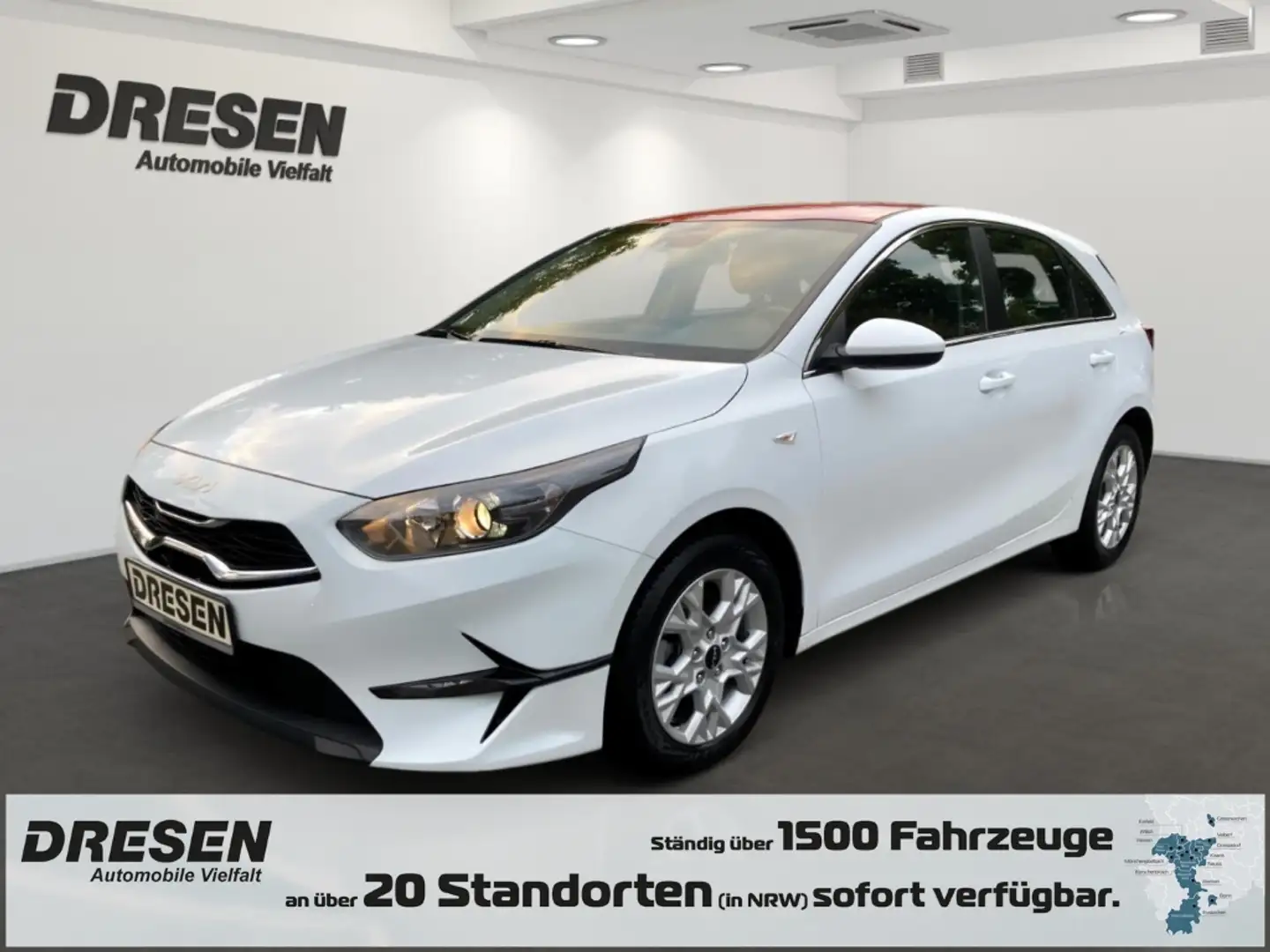 Kia Ceed / cee'd Vision Navi Digitales Cockpit Apple CarPlay Androi Bianco - 1