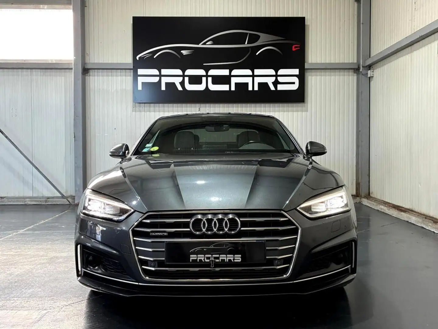 Audi A5 Quattro 3.0 V6 TDI 218cv COUPE S Line Gris - 2