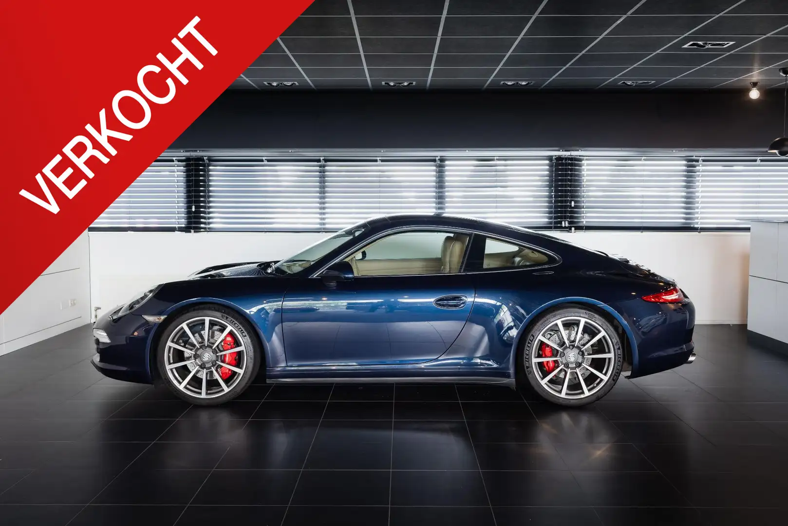 Porsche 991 3.8 Carrera 4S Blauw - 1