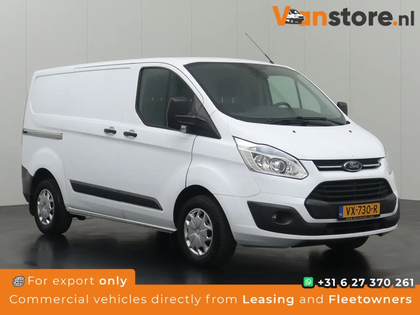 Ford Transit Custom 2.2TDCI L1H1 Trend | Airco | Camera | 3-Persoons | Wit - 1